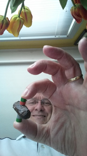 Krunomir, looking for artifacts.