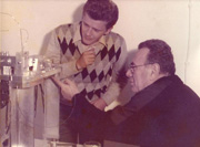 Professor Vojislav Bego and Krunomir Dvorski